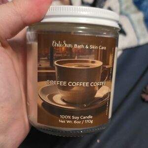 ArtiSun Coffee Scented Soy Candle